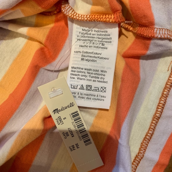 NWT Madewell Daisy Embroidered Tee - Picture 6 of 6